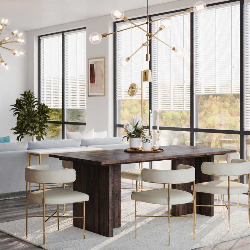 Contemporary, Modern Living Room Design by Havenly Interior Designer Athina