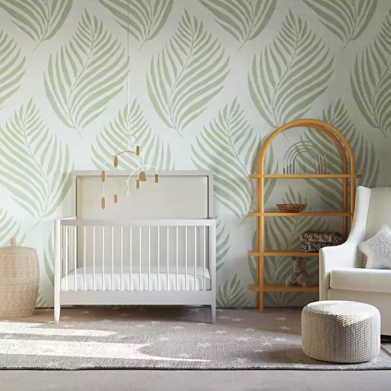 Minimal, Scandinavian Nursery Design by Havenly Interior Designer Rebecca