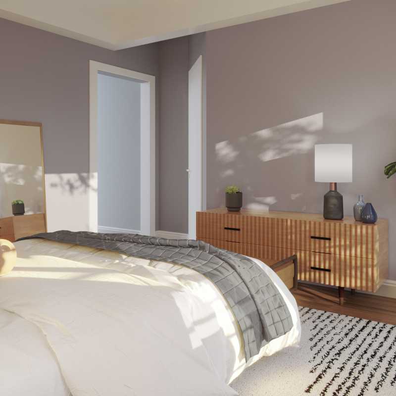 Midcentury Modern Bedroom Design by Havenly Interior Designer Caroline