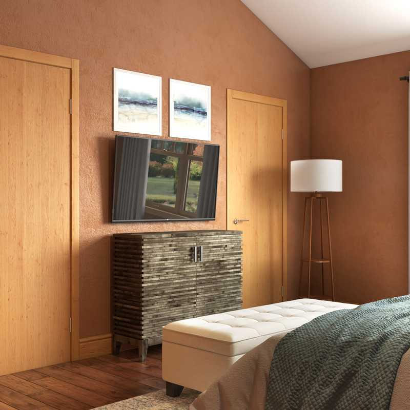 Contemporary, Transitional Bedroom Design by Havenly Interior Designer Jonica