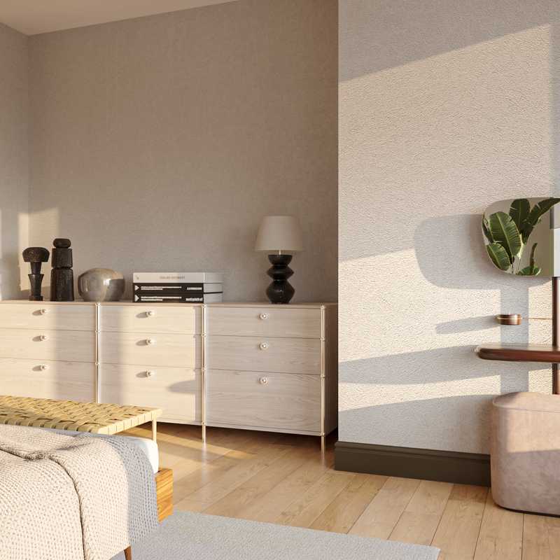 Modern, Minimal Bedroom Design by Havenly Interior Designer Angie