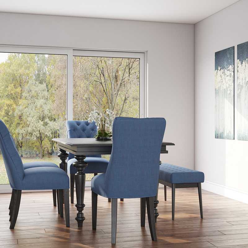 Bohemian, Glam Living Room Design by Havenly Interior Designer Briana