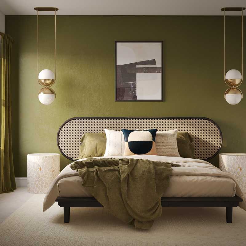 Global, Scandinavian Bedroom Design by Havenly Interior Designer Emmanuel