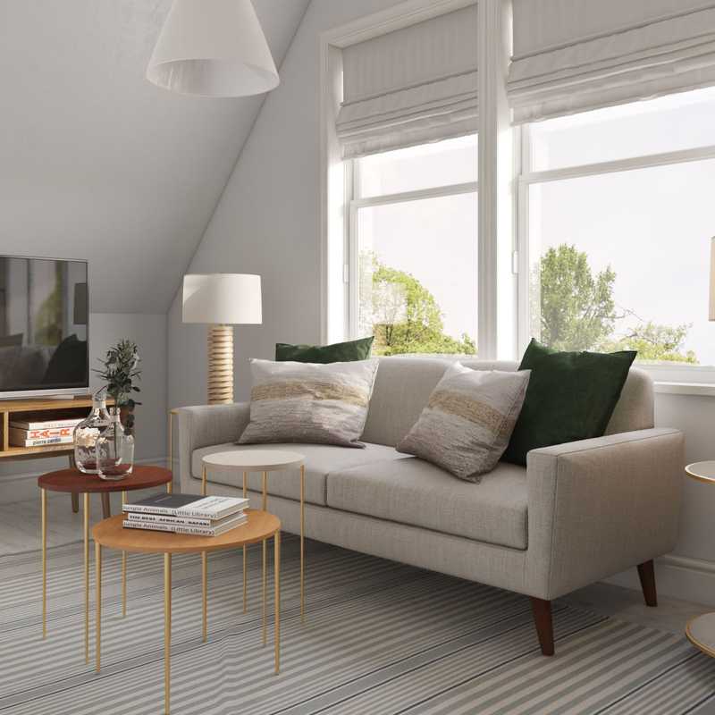 Scandinavian Living Room Design by Havenly Interior Designer Sawyer