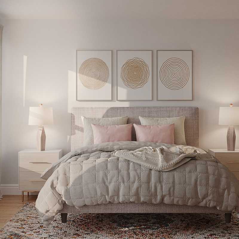 Modern, Scandinavian Bedroom Design by Havenly Interior Designer Allison