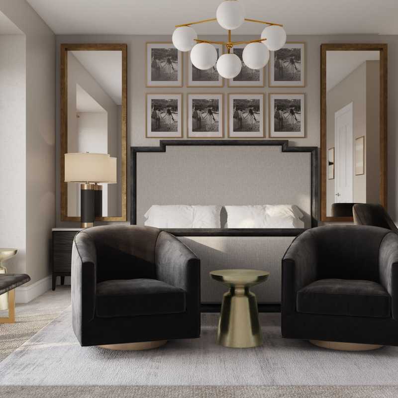 Eclectic Bedroom Design by Havenly Interior Designer Julio