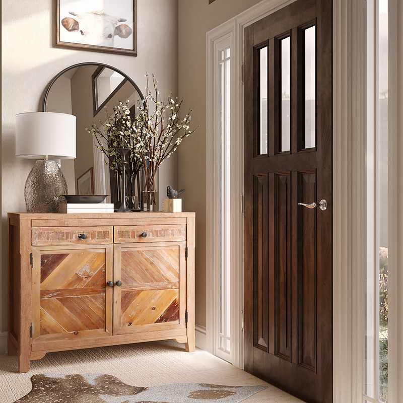 Rustic Not Sure Yet Design by Havenly Interior Designer Tianna