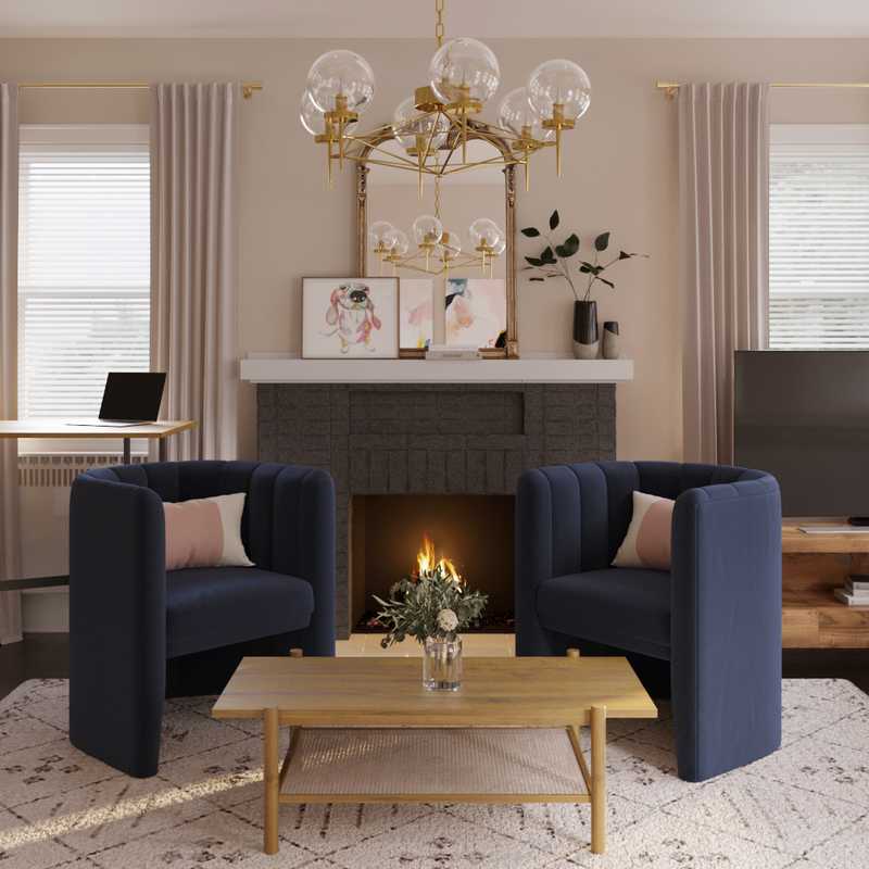 Living Room Design by Havenly Interior Designer Megan