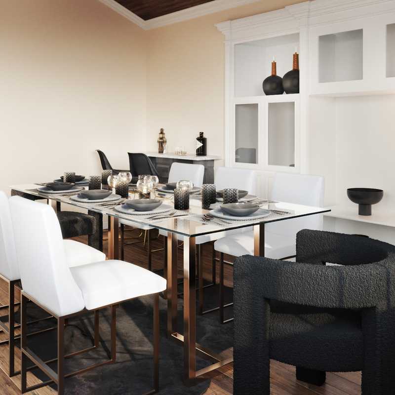 Modern, Vintage Dining Room Design by Havenly Interior Designer Sydney