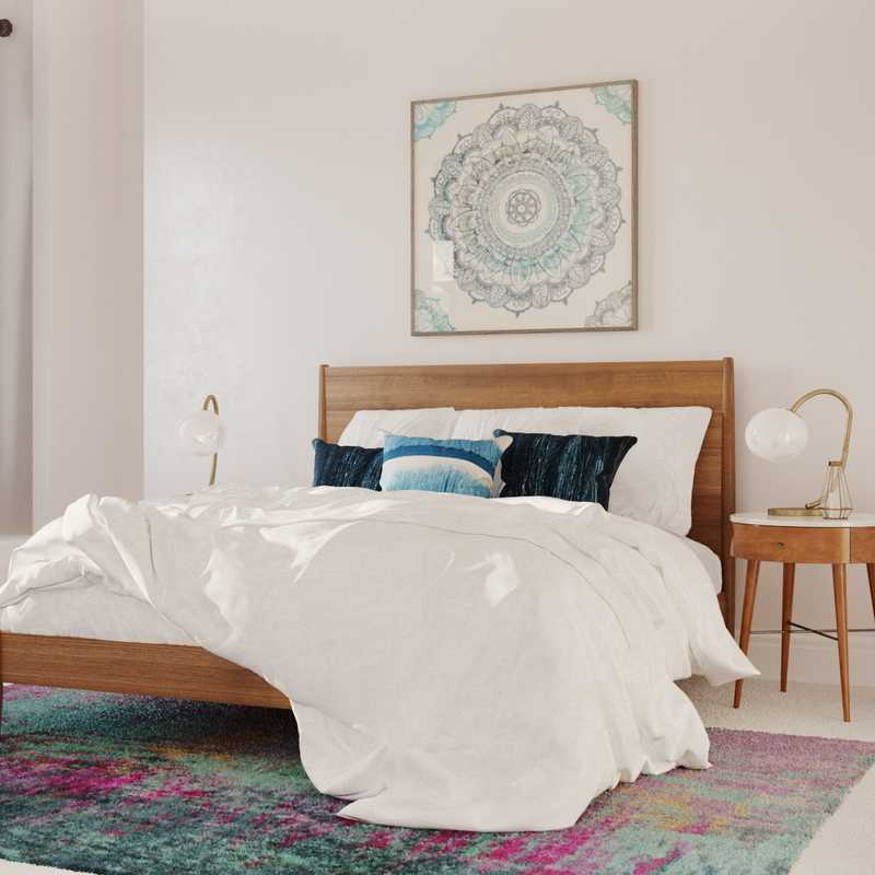 Bohemian Bedroom Design by Havenly Interior Designer Sarah