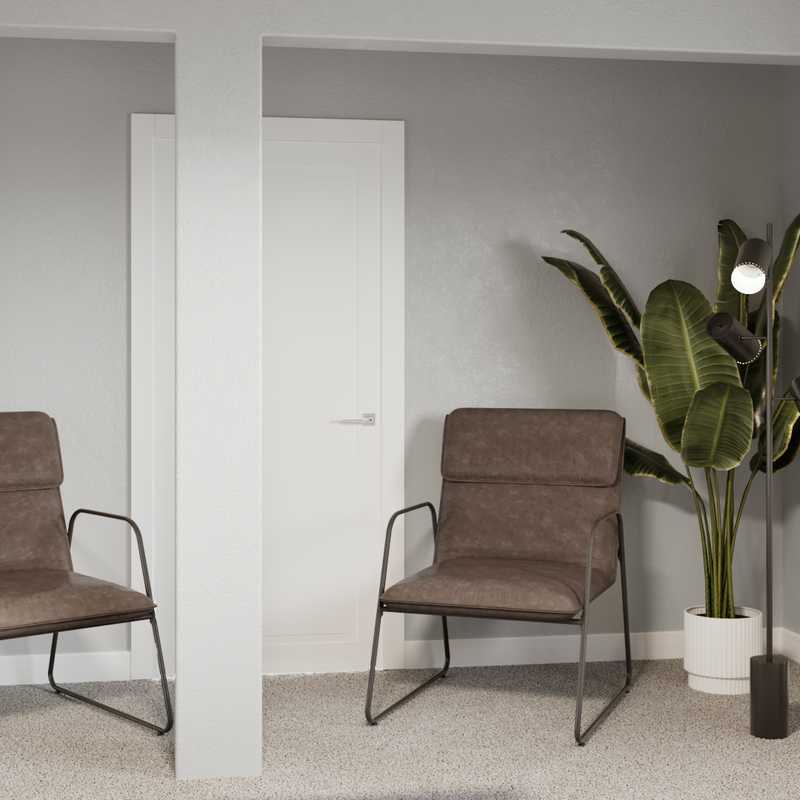 Modern, Industrial, Midcentury Modern Bedroom Design by Havenly Interior Designer Daniela