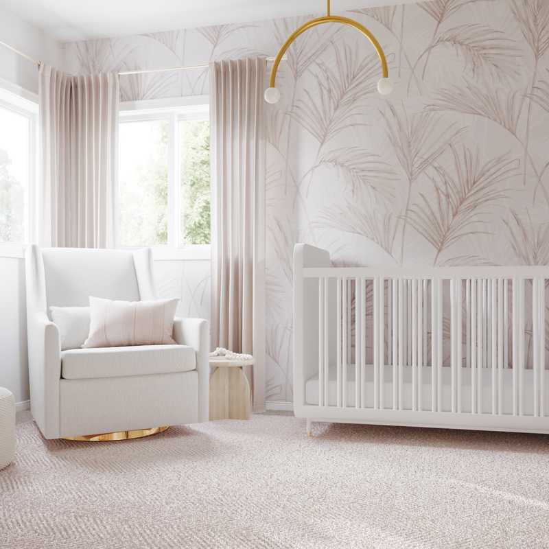 Scandinavian Nursery Design by Havenly Interior Designer Rebecca
