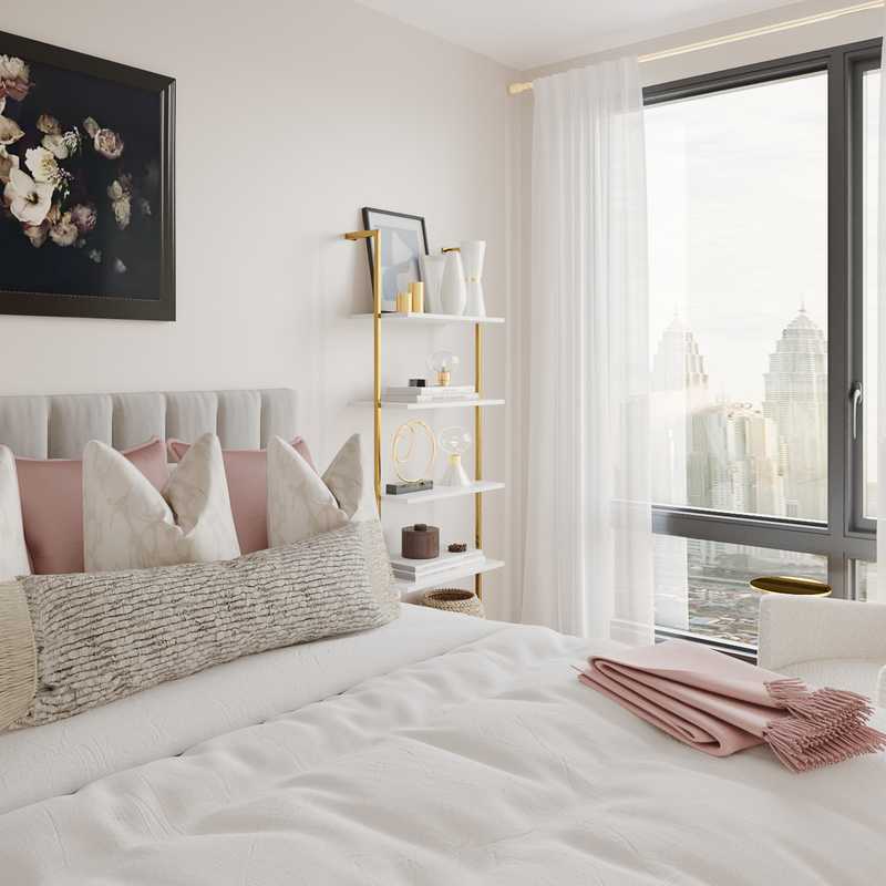 Modern, Glam Bedroom Design by Havenly Interior Designer Nicole