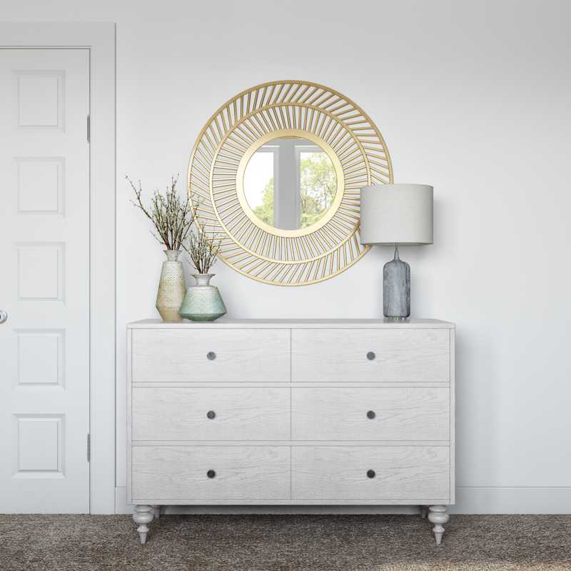 Modern, Eclectic Bedroom Design by Havenly Interior Designer Brenda