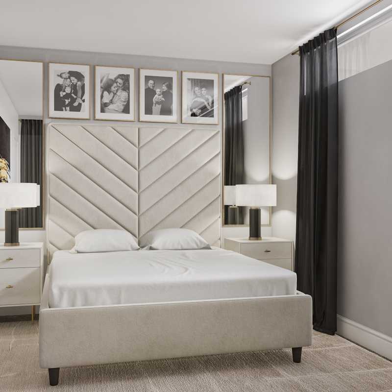 Eclectic Bedroom Design by Havenly Interior Designer Julio