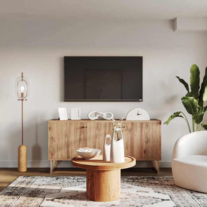 Modern, Glam Living Room Design by Havenly Interior Designer Denise