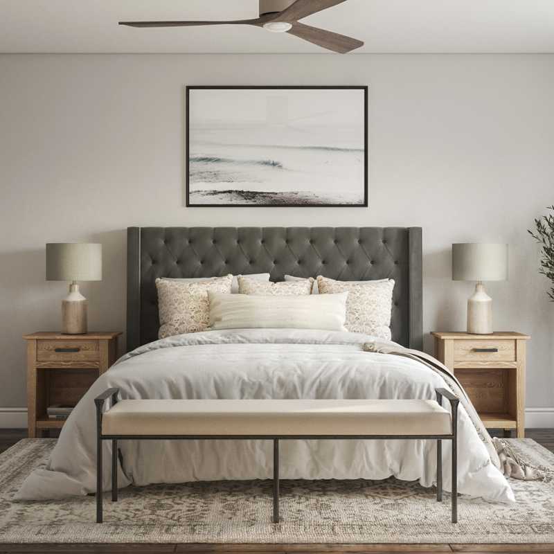 Contemporary, Classic, Minimal Bedroom Design by Havenly Interior Designer Daniela