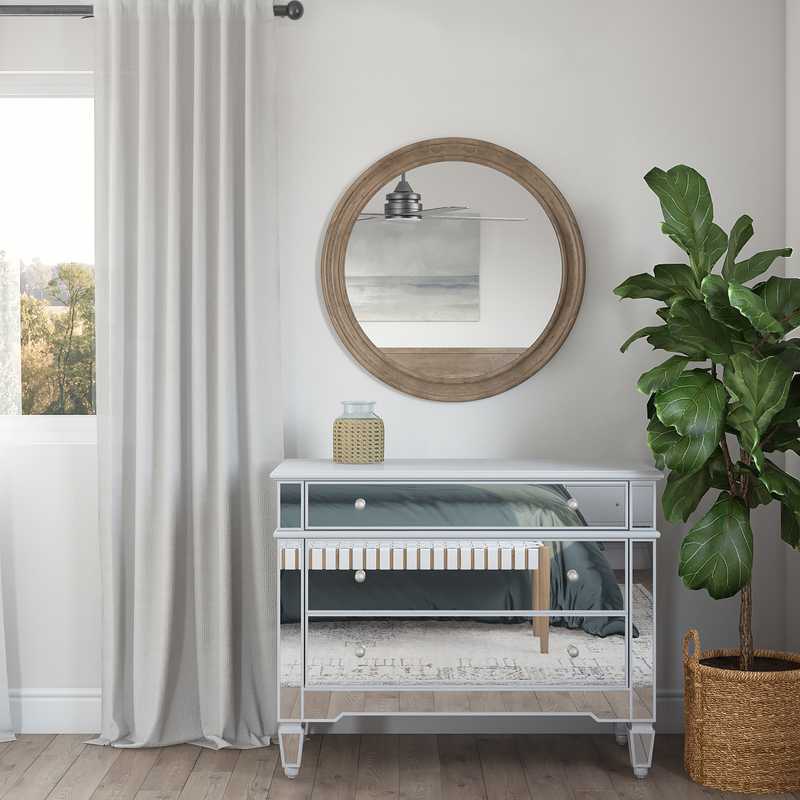 Coastal Bedroom Design by Havenly Interior Designer Maria