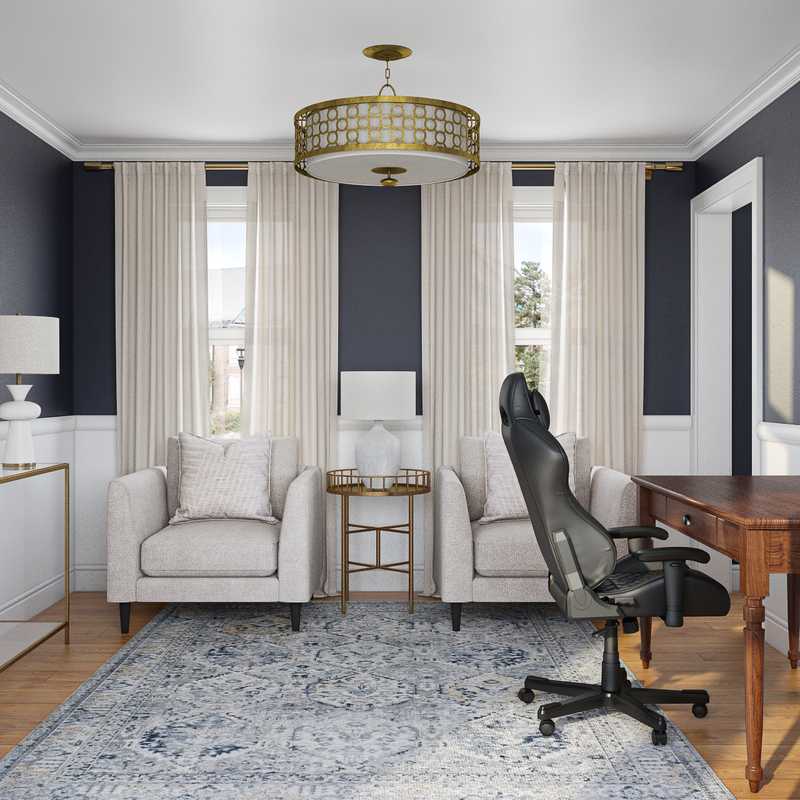 Glam, Traditional, Rustic Not Sure Yet Design by Havenly Interior Designer Taylor