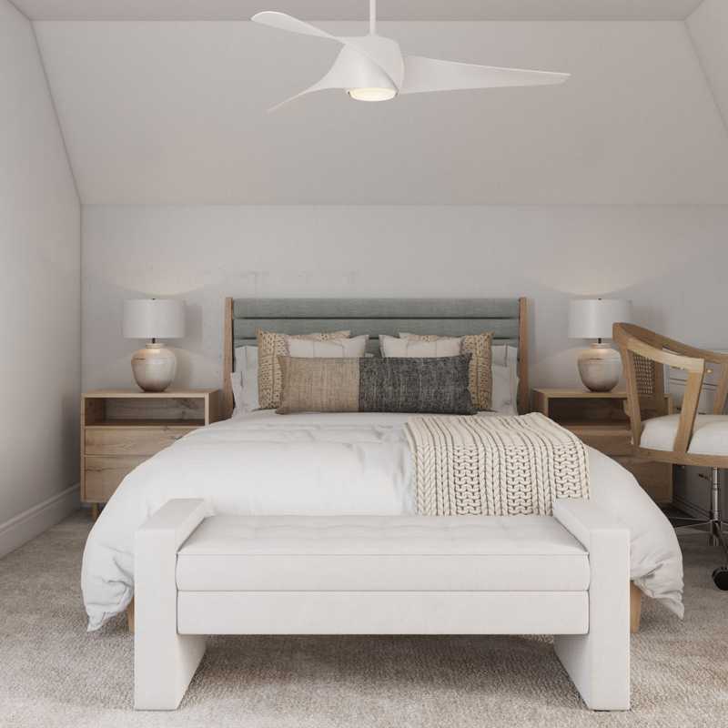 Modern, Bohemian, Midcentury Modern, Minimal Bedroom Design by Havenly Interior Designer Victoria