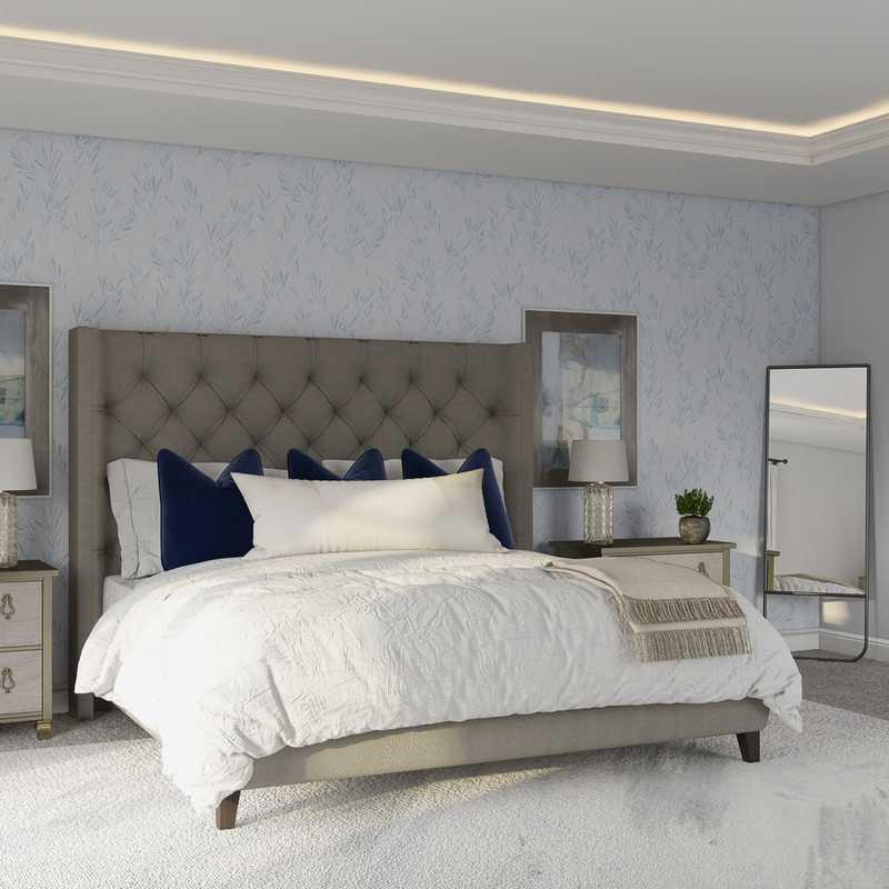 Modern, Glam Bedroom Design by Havenly Interior Designer Sydney