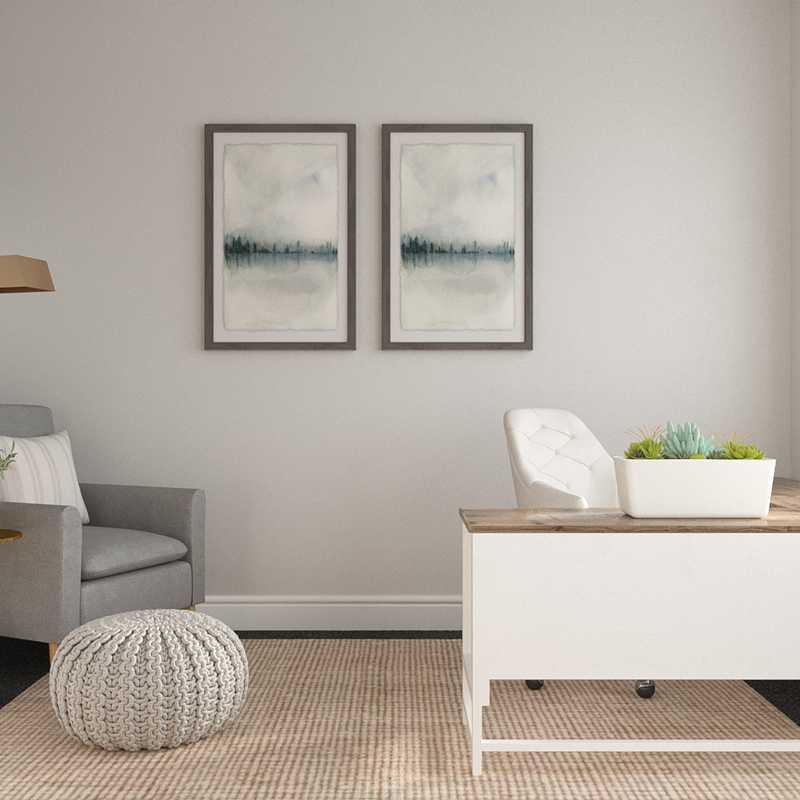 Office Design by Havenly Interior Designer Lindsay