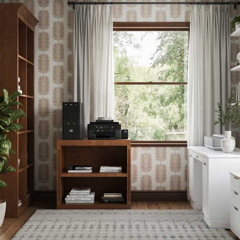 Classic Office Design by Havenly Interior Designer Ingrid