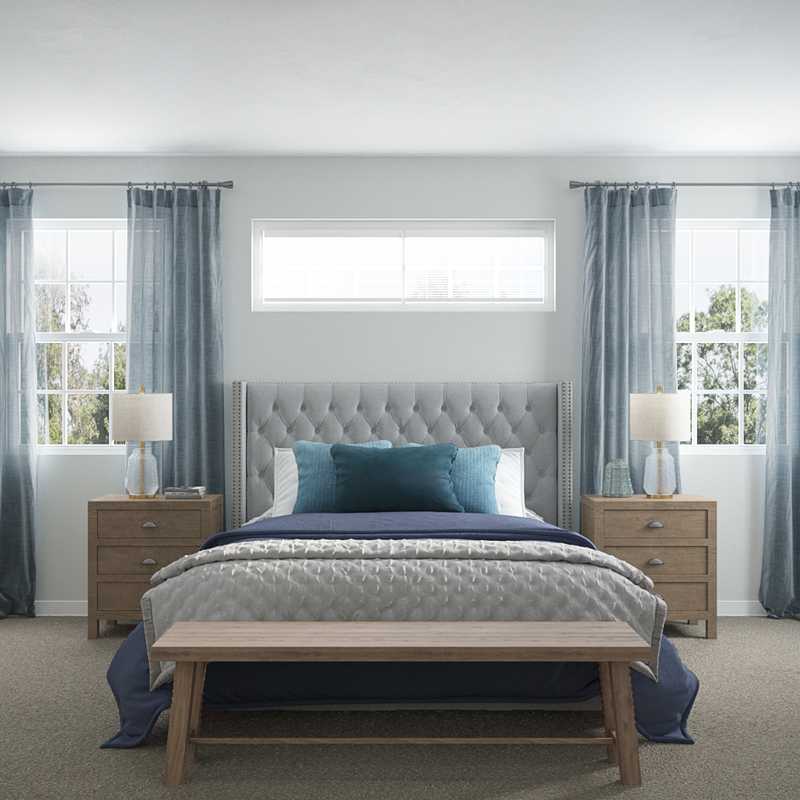 Classic, Traditional, Farmhouse Bedroom Design by Havenly Interior Designer Katherine