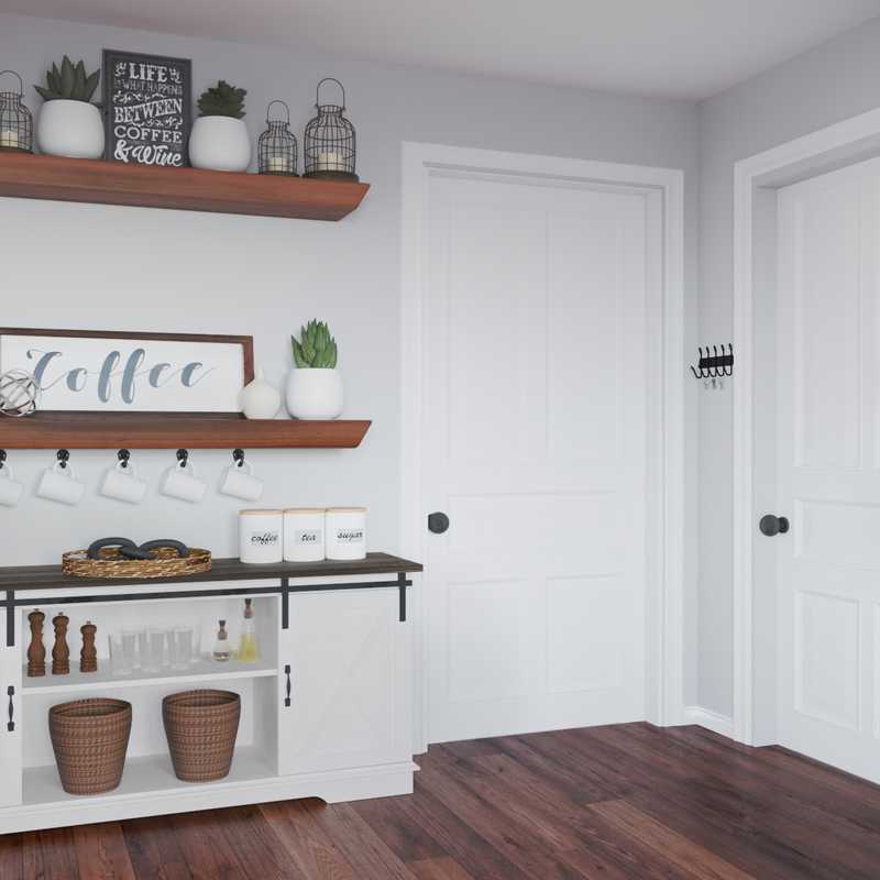 Farmhouse Dining Room Design by Havenly Interior Designer Lauren