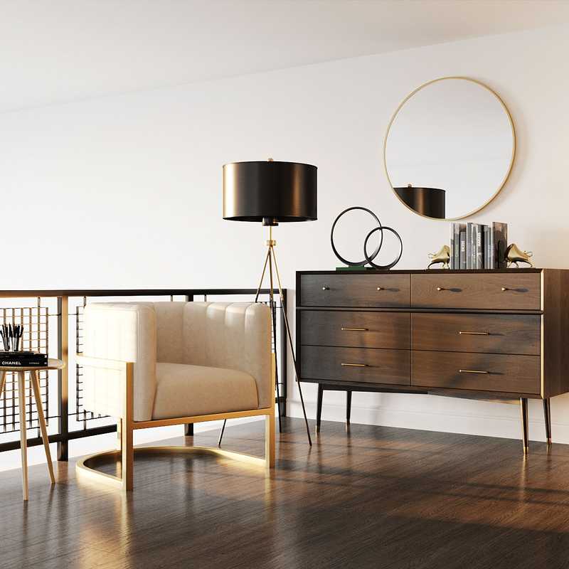 Modern, Minimal Bedroom Design by Havenly Interior Designer Camila