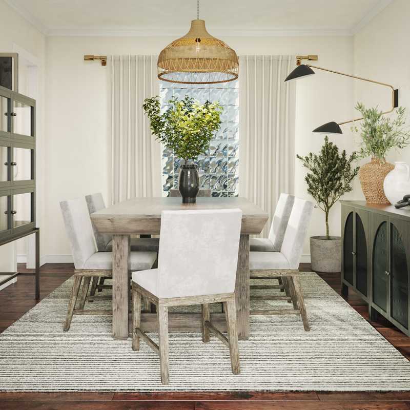 Scandinavian Dining Room Design by Havenly Interior Designer Rebecca