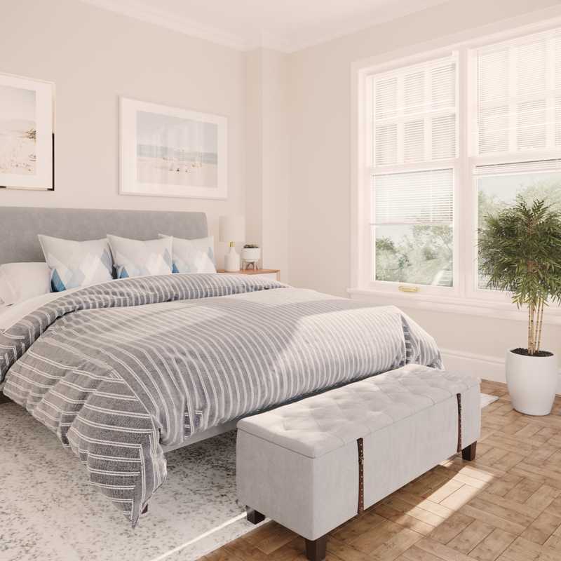 Bohemian, Scandinavian Bedroom Design by Havenly Interior Designer Alison