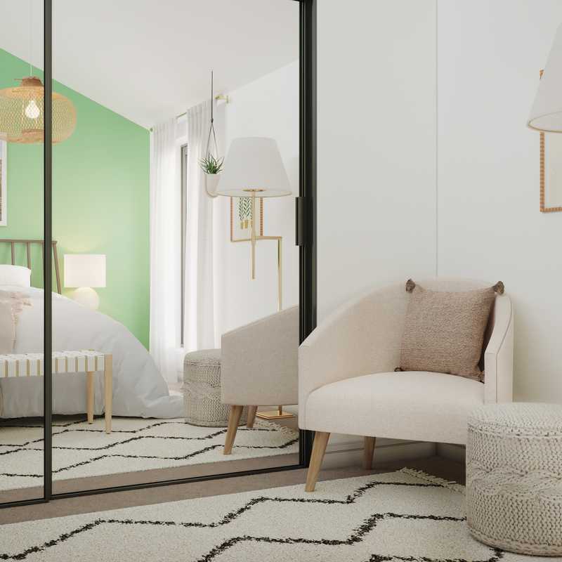 Minimal, Scandinavian Bedroom Design by Havenly Interior Designer Amelia