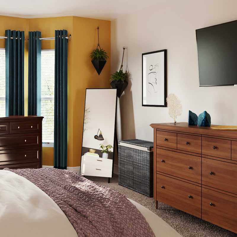 Eclectic, Bohemian, Global, Preppy Bedroom Design by Havenly Interior Designer Jade