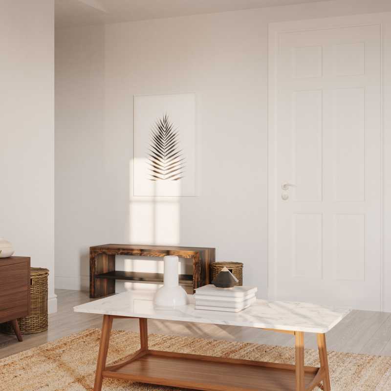 Modern, Bohemian, Coastal Bedroom Design by Havenly Interior Designer Stephanie