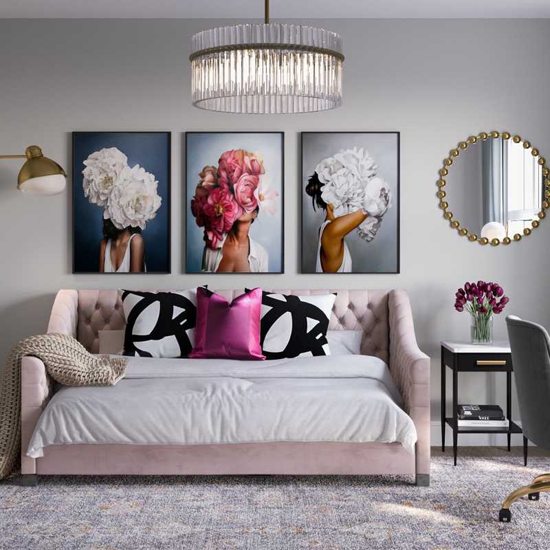 Office Design by Havenly Interior Designer Kamila