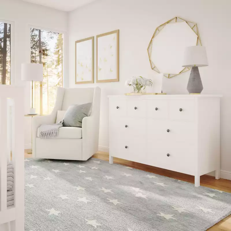 Midcentury Modern Nursery Design by Havenly Interior Designer Taylor