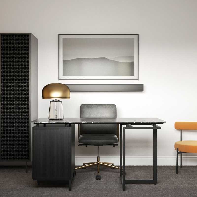Office Design by Havenly Interior Designer Maria