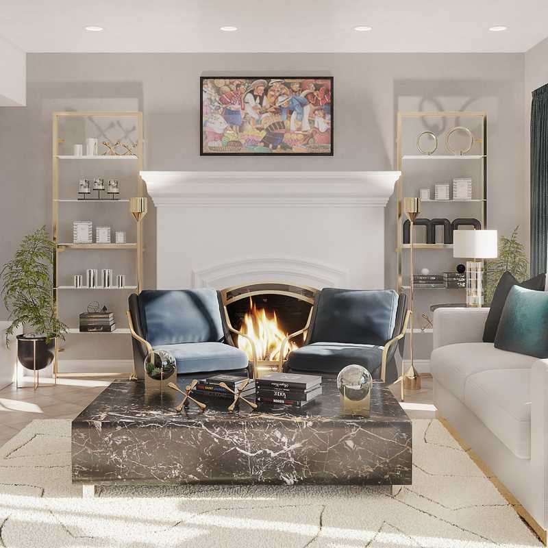 Living Room Design by Havenly Interior Designer Julio