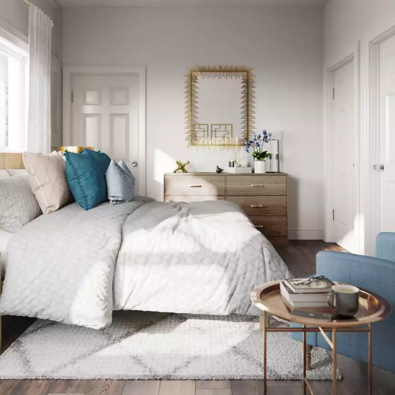 Modern, Glam Bedroom Design by Havenly Interior Designer Rosario