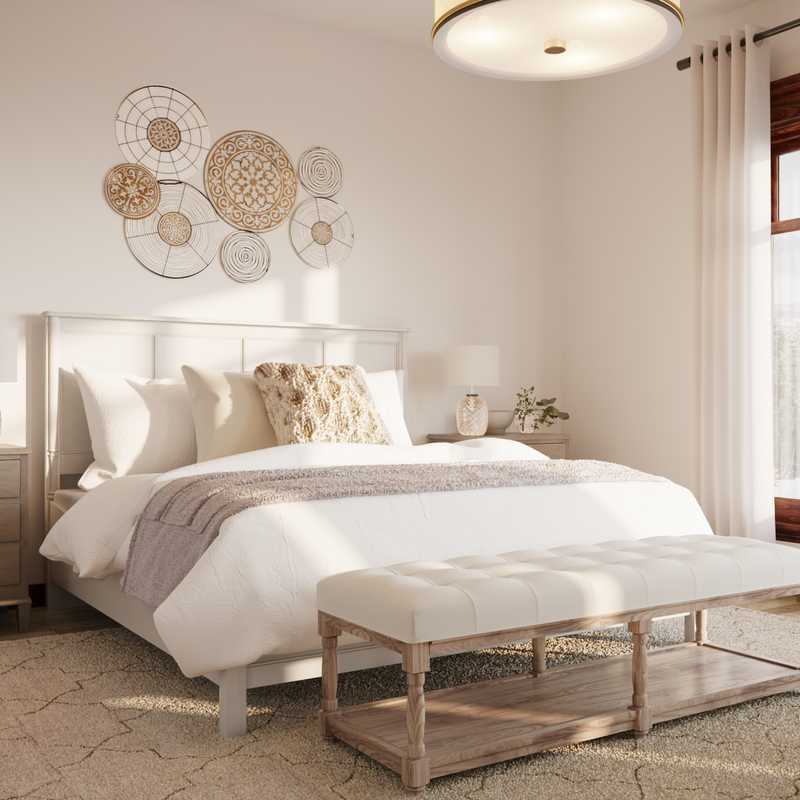 Farmhouse Bedroom Design by Havenly Interior Designer Tianna