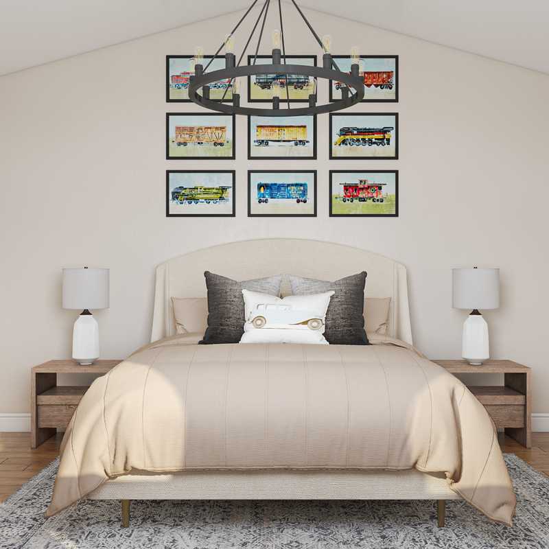 Modern, Scandinavian Bedroom Design by Havenly Interior Designer Alycia