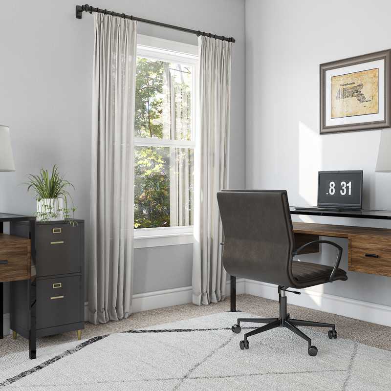 Office Design by Havenly Interior Designer Lauren