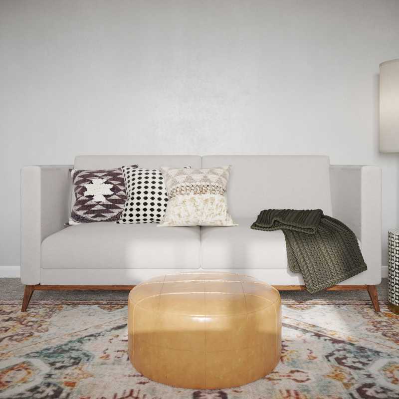 Rustic Office Design by Havenly Interior Designer Matina