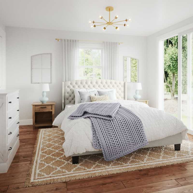 Coastal Bedroom Design by Havenly Interior Designer Ingrid