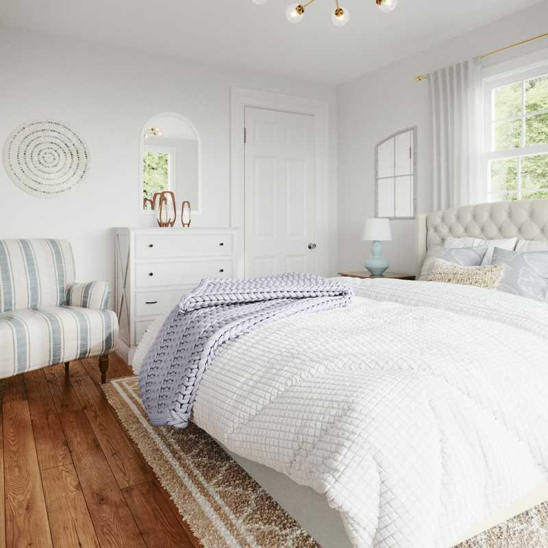 Coastal Bedroom Design by Havenly Interior Designer Ingrid