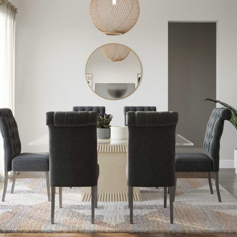 Contemporary, Classic, Bohemian Living Room Design by Havenly Interior Designer Joanna