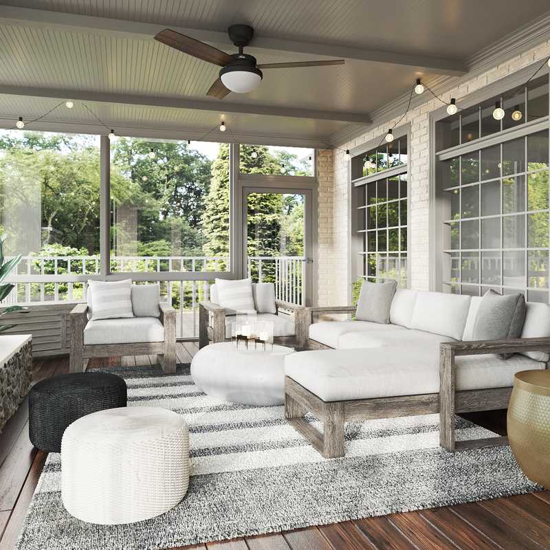Outdoor Space Design by Havenly Interior Designer Maria