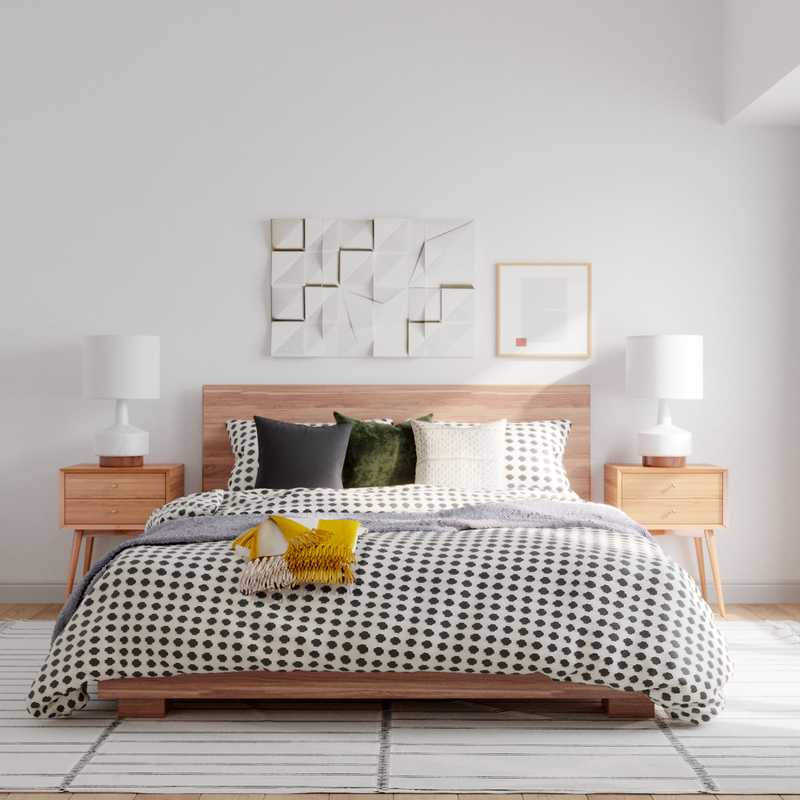 Modern, Classic, Bohemian Bedroom Design by Havenly Interior Designer Sara