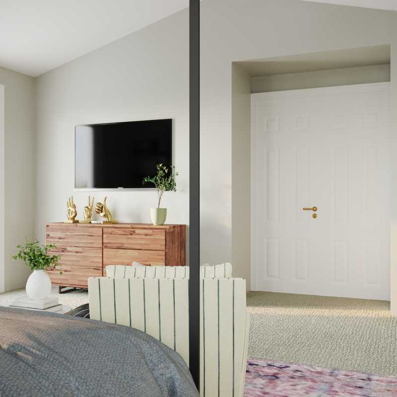 Eclectic, Glam Bedroom Design by Havenly Interior Designer Annie